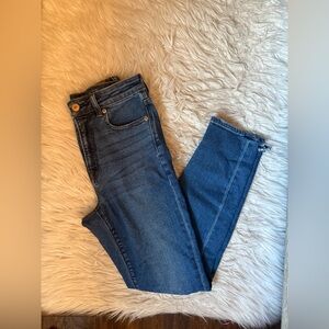 American Eagle Distressed Straight Jeans